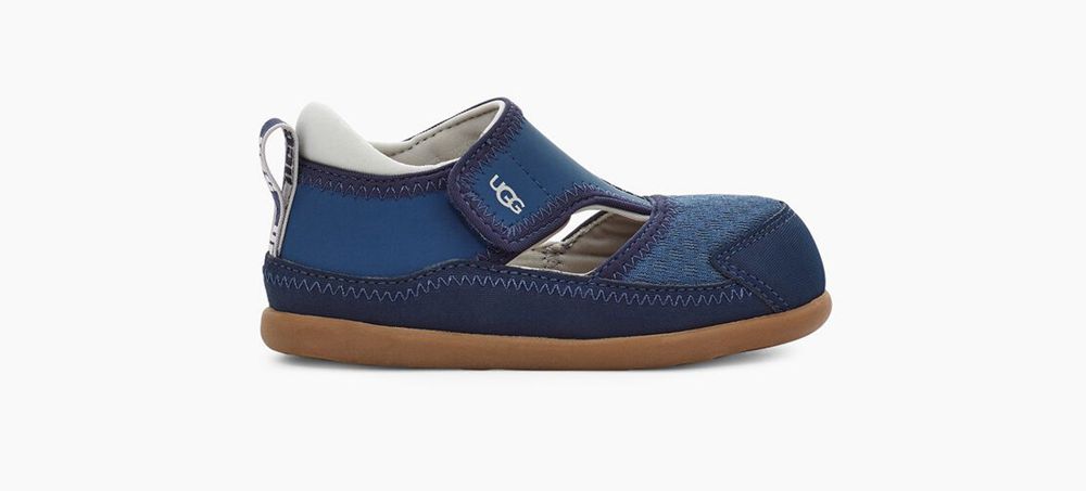 Ugg Delta Closed Toe - Kids Sandals - Blue - NZ (5917PBUOX)